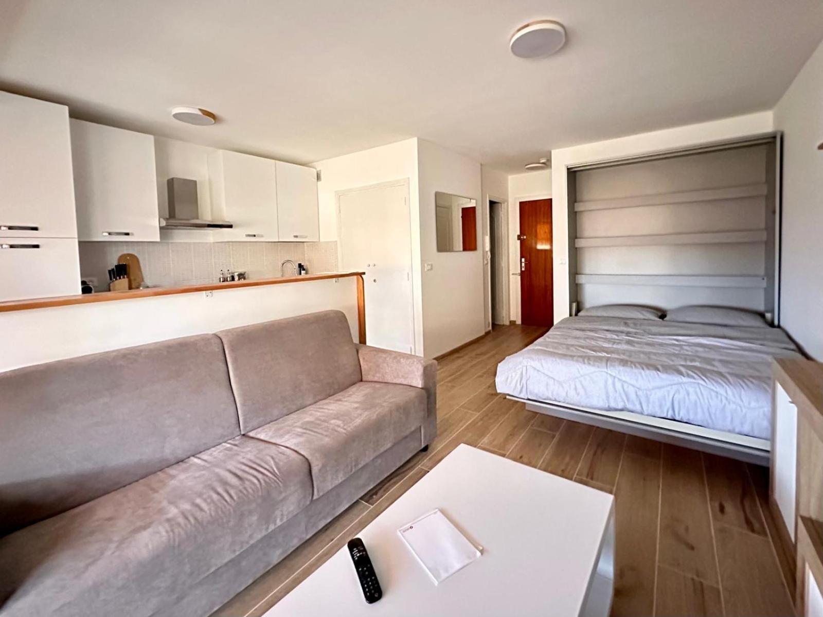 Studio Kialeo Pres De La Plage Avec Parking Рокебрюн — Кап-Мартен Экстерьер фото